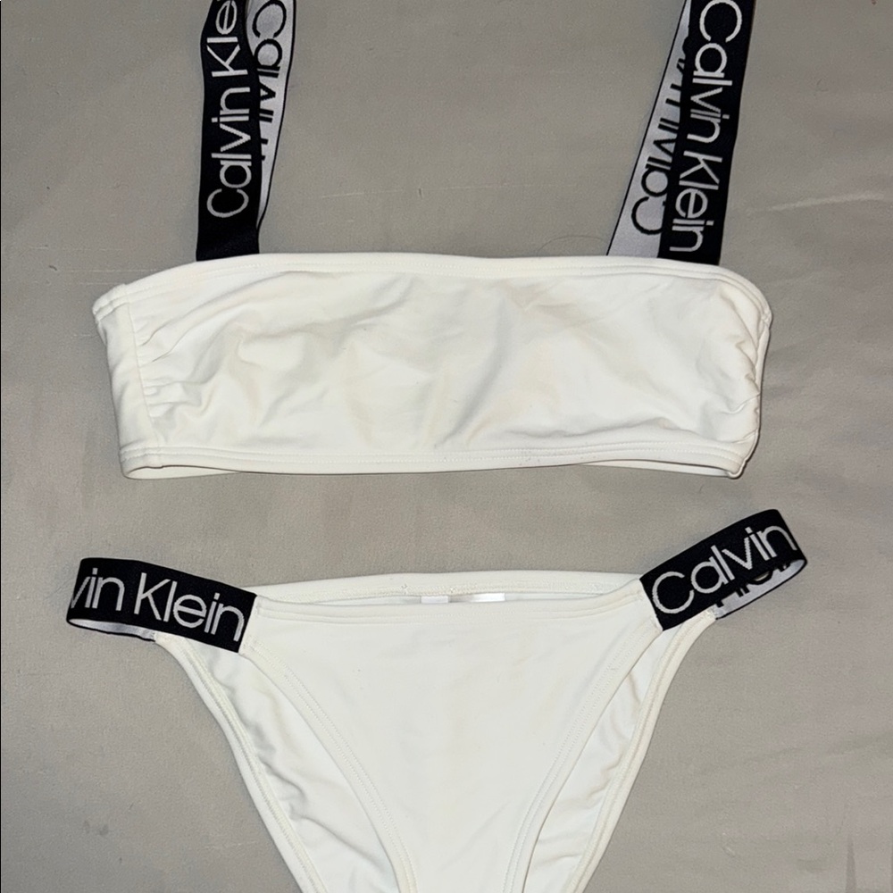 Calvin Klein White Bikini Set